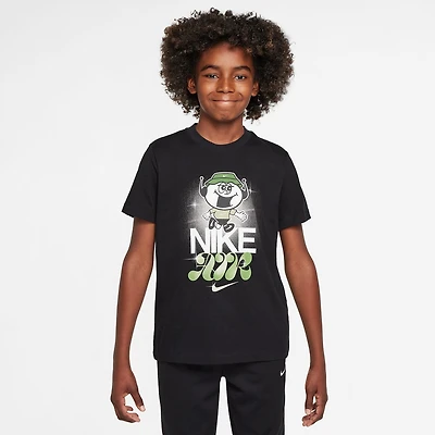 Nike Club Big Kid Unisex Crew Neck Short Sleeve Regular Fit Graphic T-Shirt