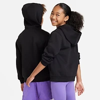 Nike Club Big Kid Unisex Long Sleeve Fleece Zipper Active Hoodie