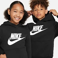 Nike Club Big Kid Unisex Long Sleeve Fleece Active Hoodie