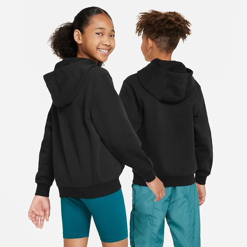 Nike Club Big Kid Unisex Long Sleeve Fleece Active Hoodie