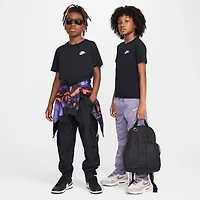 Nike Futura Big Kid Unisex Hooded Short Sleeve Active T-Shirt