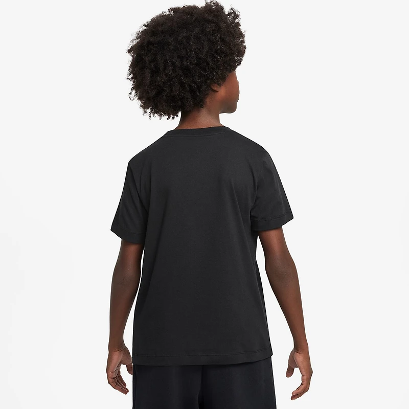 Nike Futura Big Kid Unisex Hooded Short Sleeve Active T-Shirt