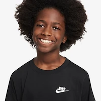 Nike Futura Big Kid Unisex Hooded Short Sleeve Active T-Shirt