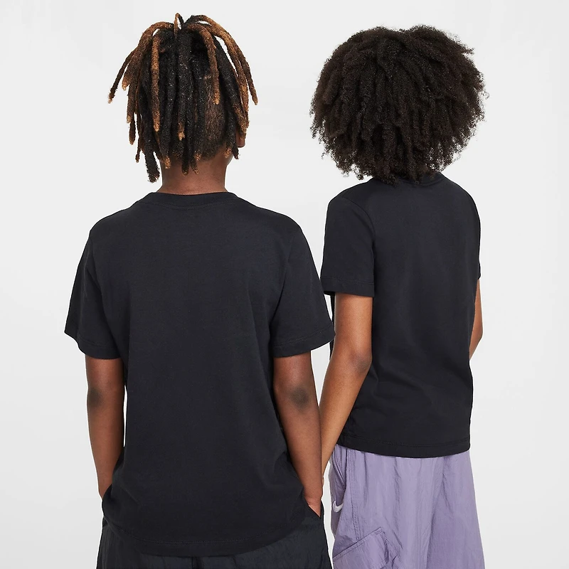 Nike Futura Big Kid Unisex Hooded Short Sleeve Active T-Shirt