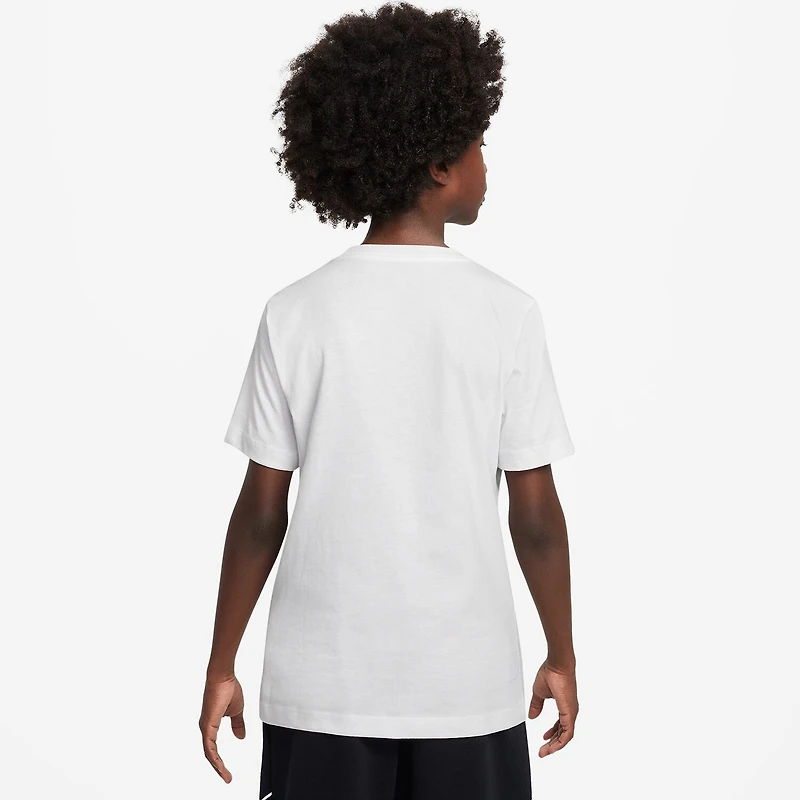 Nike Futura Big Kid Unisex Hooded Short Sleeve Active T-Shirt