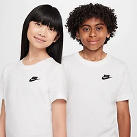 Nike Futura Big Kid Unisex Hooded Short Sleeve Active T-Shirt