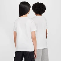 Nike Futura Big Kid Unisex Hooded Short Sleeve Active T-Shirt