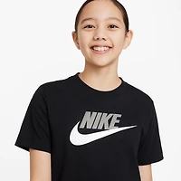 Nike Futura Big Kid Unisex Crew Neck Short Sleeve Regular Fit Graphic T-Shirt