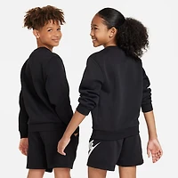 Nike Club Big Kid Unisex Crew Neck Fleece Long Sleeve Sweatshirt