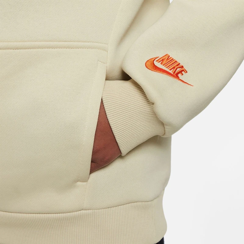 Nike Club Waffle Big Kid Unisex Long Sleeve Fleece Active Hoodie