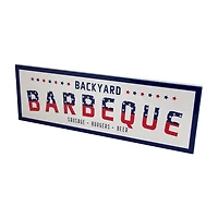 Northlight 23in Backyard Barbeque Wall Sign