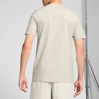 PUMA Mens Crew Neck Short Sleeve Regular Fit Graphic T-Shirt