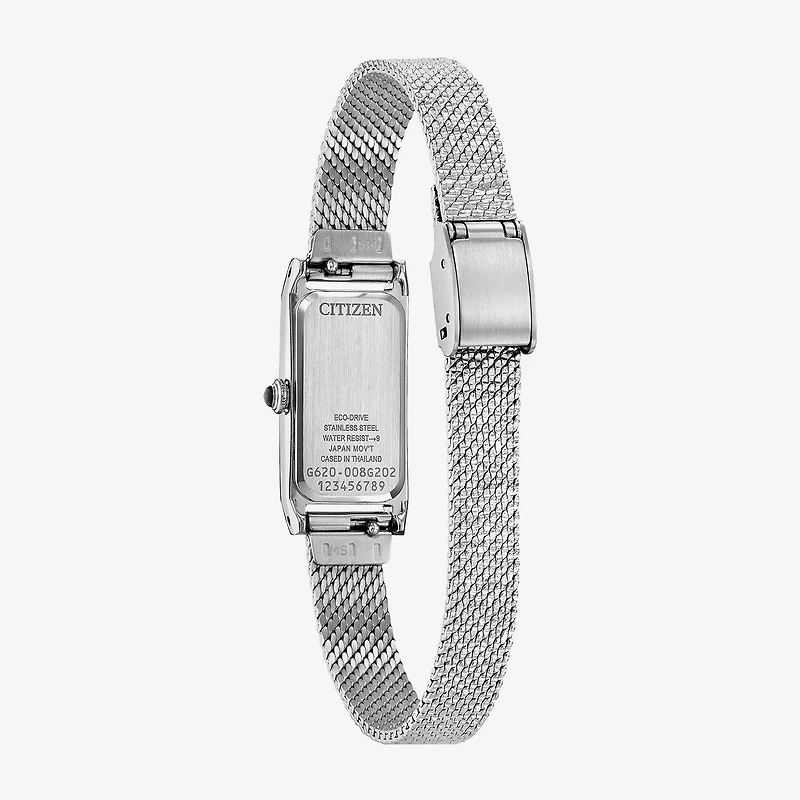Citizen Womens Silver Tone Stainless Steel Bracelet Watch Eg7120-51a