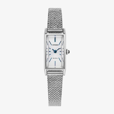 Citizen Womens Silver Tone Stainless Steel Bracelet Watch Eg7120-51a
