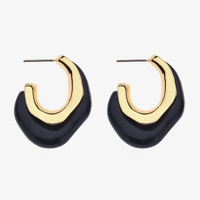 Bijoux Bar Womens /2 Inch Hoop Earrings