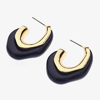 Bijoux Bar Womens /2 Inch Hoop Earrings