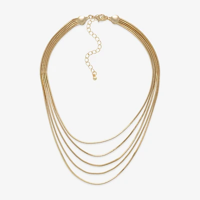 Bold Elements Womens 18 Inch Snake Chain Necklace