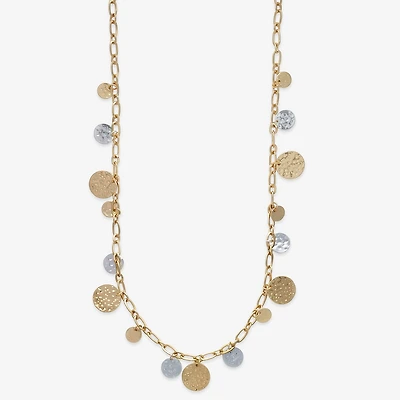 Bold Elements Womens 30 Inch Statement Necklace