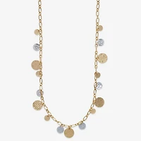 Bold Elements Womens Inch Statement Necklace