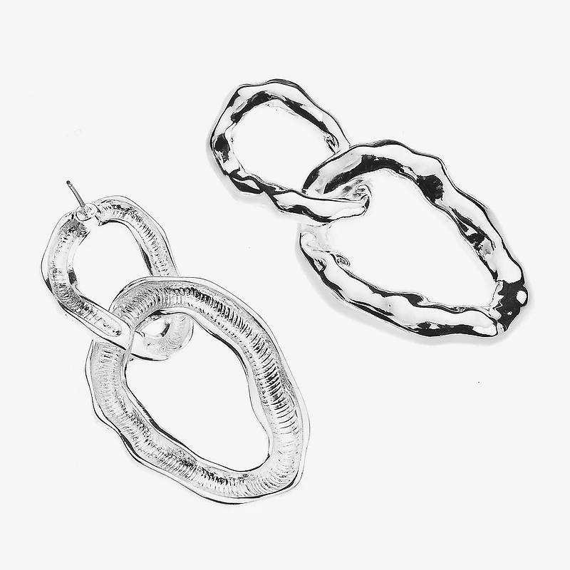 Bold Elements Womens Drop Earrings