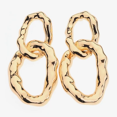Bold Elements Womens Drop Earrings