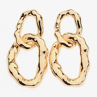 Bold Elements Womens Drop Earrings