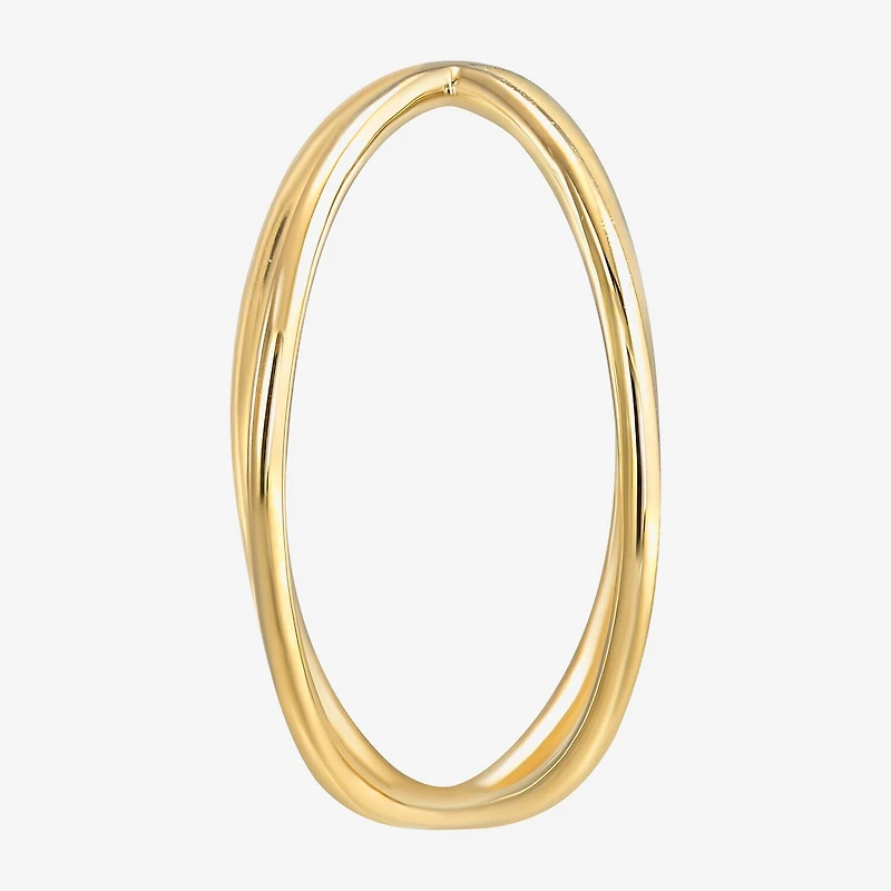 Gold Addiction Womens 10K Gold Crossover Band