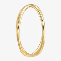 Gold Addiction Womens 10K Gold Crossover Band