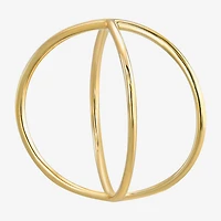 Gold Addiction Womens 10K Gold Crossover Band