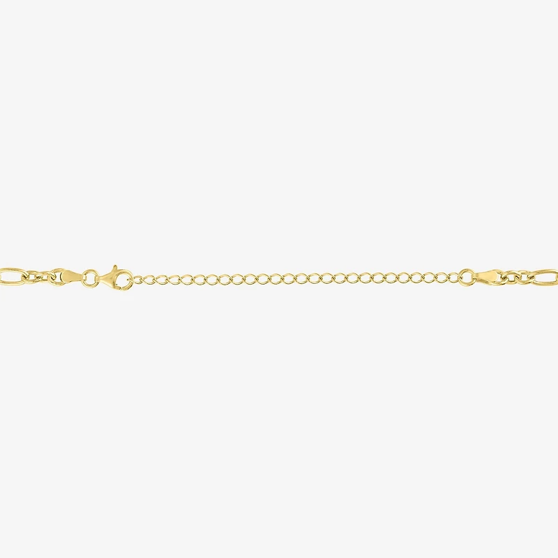 Diamond Addiction (G-H / Si2-I1) Womens 14K Gold Over Silver 15 Inch Link Chain Necklace
