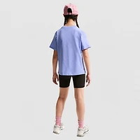 Nike Big Kid Girls Crew Neck Short Sleeve Regular Fit Graphic T-Shirt