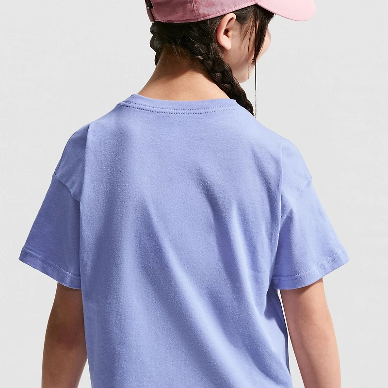 Nike Big Kid Girls Crew Neck Short Sleeve Regular Fit Graphic T-Shirt