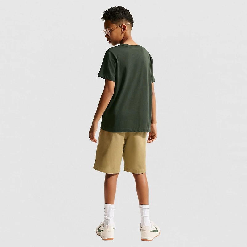 Nike Big Kid Unisex Crew Neck Short Sleeve Regular Fit Graphic T-Shirt