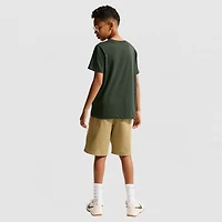 Nike Big Kid Unisex Crew Neck Short Sleeve Regular Fit Graphic T-Shirt