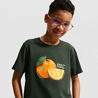 Nike Big Kid Unisex Crew Neck Short Sleeve Regular Fit Graphic T-Shirt