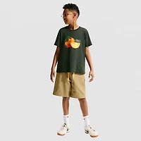 Nike Big Kid Unisex Crew Neck Short Sleeve Regular Fit Graphic T-Shirt