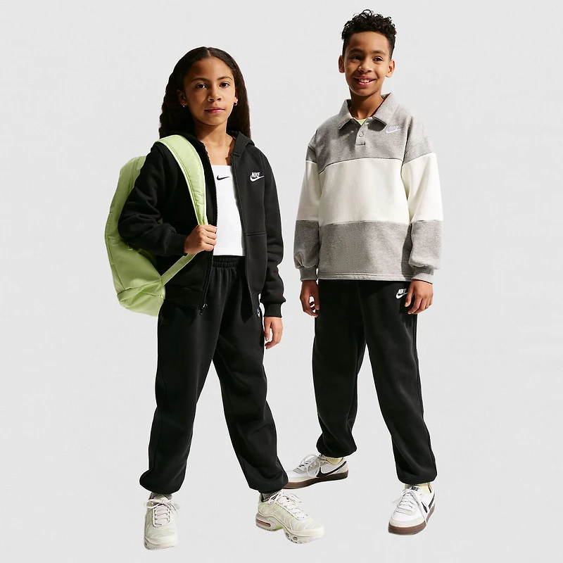 Nike Club Big Kid Unisex Regular Fit Fleece Pull-On Pant