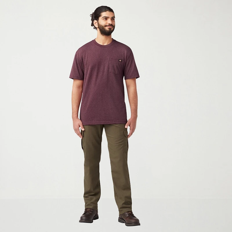 Dickies Heavyweight Heather Mens Crew Neck Short Sleeve T-Shirt