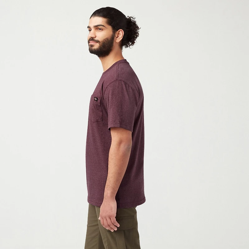 Dickies Heavyweight Heather Mens Crew Neck Short Sleeve T-Shirt