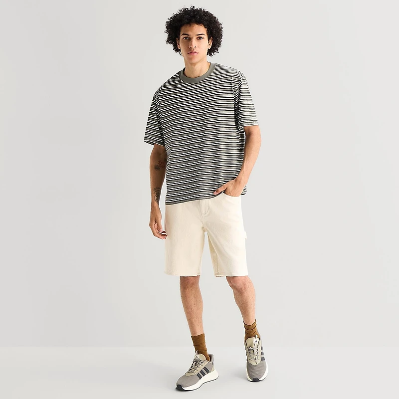Arizona Mens Crew Neck Short Sleeve Big and Tall T-Shirt
