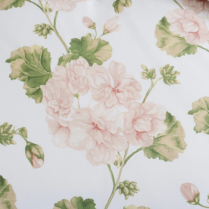 Martha Stewart Geranium Bloom 3-pc. Easy Care Duvet Cover Set