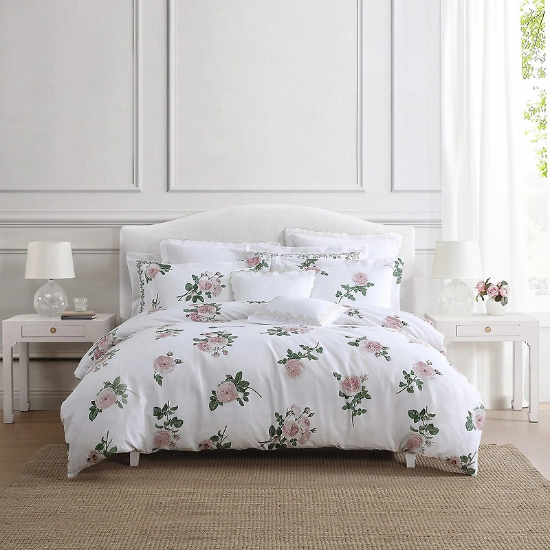 Martha Stewart Tea Rose Easy Care Comforter Set