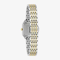 Bulova Womens Two Tone Stainless Steel Bracelet Watch 98l330