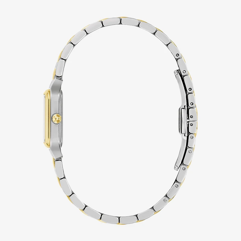 Bulova Womens Two Tone Stainless Steel Bracelet Watch 98l330