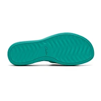 Clarks Cloudsteppers Womens Drift Twist Wedge Sandals