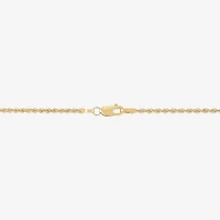 Womens 10K Gold Bar 18 Inch Pendant Necklace