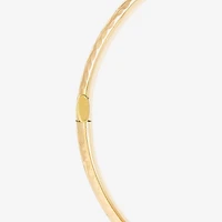 Womens 14K Gold Bangle Bracelet