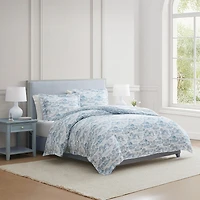 Martha Stewart Farmhouse Toile Easy Care Comforter Set