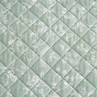 Martha Stewart French Bird Floral Easy Care Quilt Set