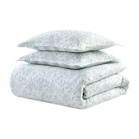 Martha Stewart Copper Vines 3-pc. Easy Care Comforter Set
